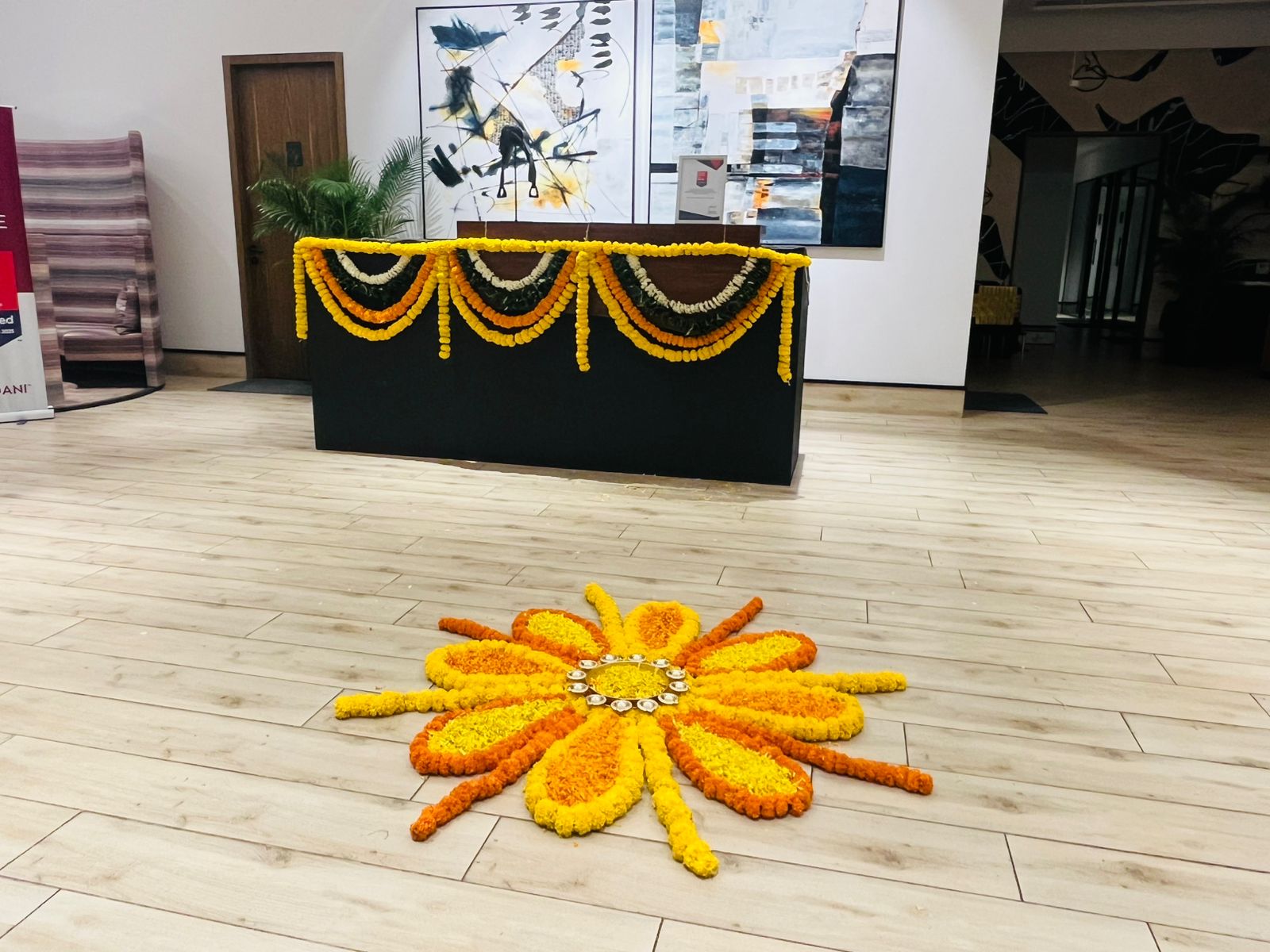 House of Hiranandani Belicia Diwali Decor