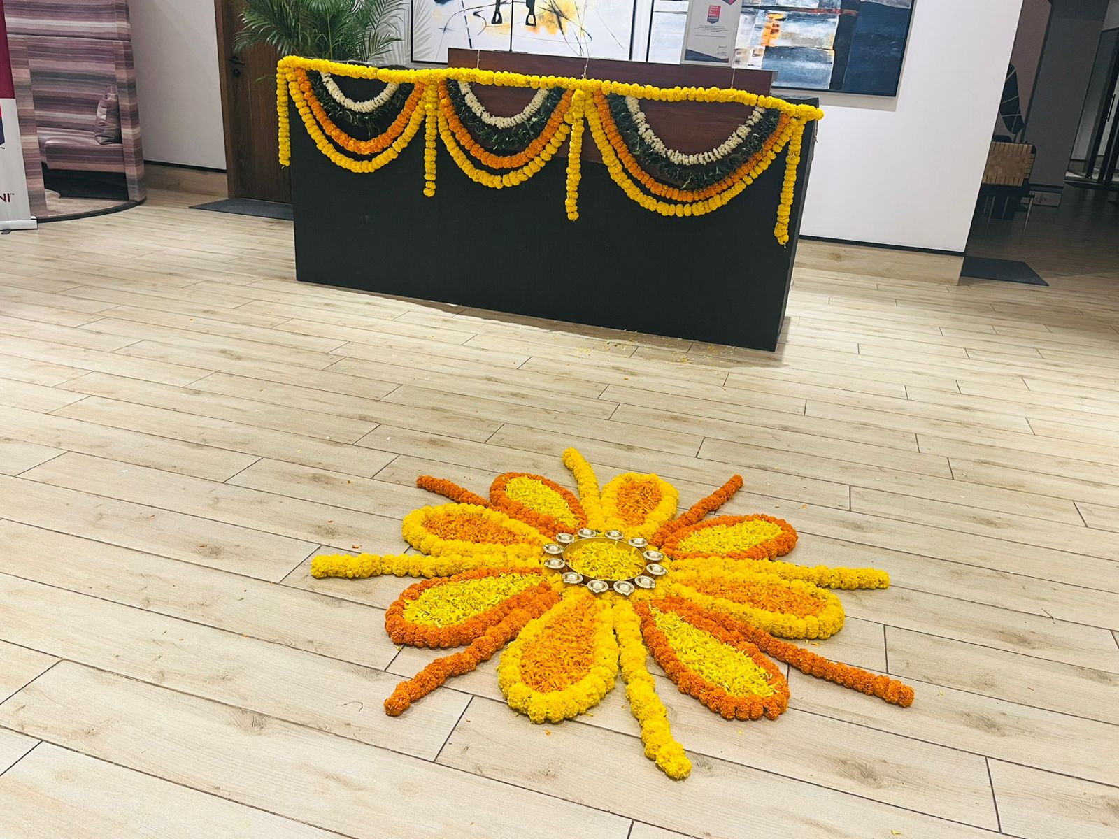 House of Hiranandani Belicia Diwali Decor
