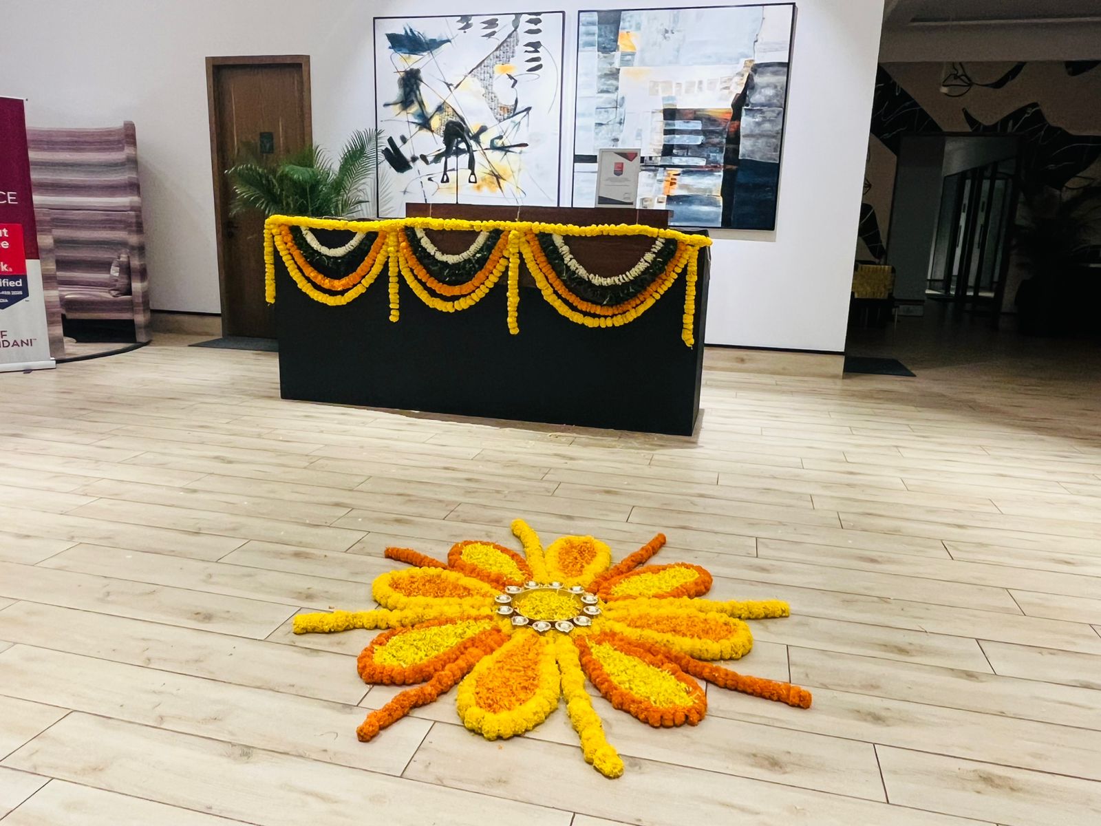 House of Hiranandani Belicia Diwali Decor